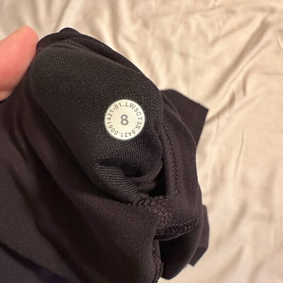 lululemon Align High-Rise Pant 25" - Black Size 8 - Picture 6 of 6